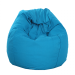 Blue Organic Cotton Bean Bag Cover