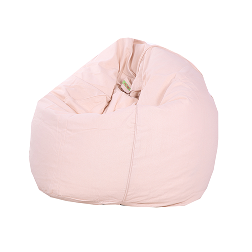 Baby Pink Organic Cotton Bean Bag Cover