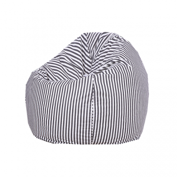 Black and White Organic Cotton Bean Bag Cover-10052294_0