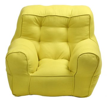 Yellow Organic Cotton Kid's Sofa