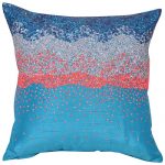 Sequence Work Multicolor Set of 3 Raw Silk Cushion Covers