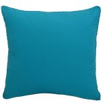 Set of 3 Blue Cotton Cushion Covers