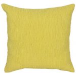 Set of 3 Yellow Cotton Cushion Cover