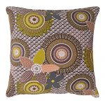 Set of 3 Multi Color Geometric Pattern Cotton Cushion Cover