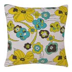 Set of 3 Multi Color Floral Printed Cushion Cover