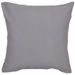 Set of 3 Cotton Grey Cushion Cover