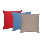 Set of 3 Multi Color Embroidery Cotton Cushion Cover