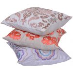 Set of 3 Mix match Multi Color Stylish Cotton Cushion Cover