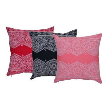 Set of 3 Mix match Multi Color Cotton Cushion Cover Combo