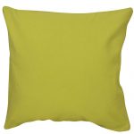Set of 3 Cotton Embroidered Light Green Cushion Cover