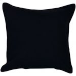 Set of 3 Cotton Black & White Embroidered Cushion Cover