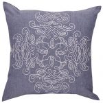 Set of 3 Cotton Embroidered Design Cushion Cover