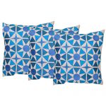 Set of 3 Dupion Silk Digital Printed Cushion Cover
