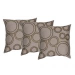 Set of 3 Cotton Hand Work Cushion Cover