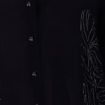 Embroidery Panels 3/4 Sleeves With Black Rayon Flair Kurta (KALI)