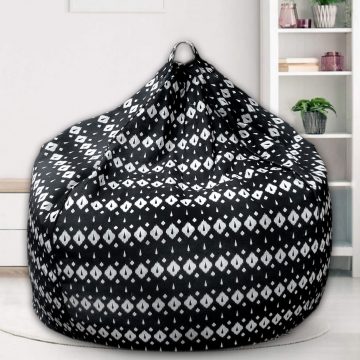 African Tribal Print Organic Cotton Bean Bag Cover