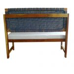 Knitted Cushioned Bench