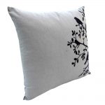 embroidered cushion cover