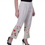 Embroidered Pants for Ladies