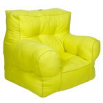 Yellow  Organic Cotton kids Sofa