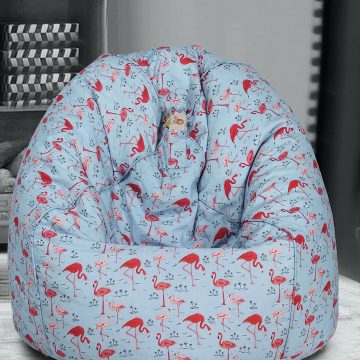 Cotton Animal Printed XXL Bean Bag Cover