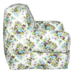 White Printed Organic Cotton Comfu adult Sofa