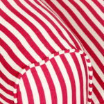 Pink and White striped  Organic Cotton  kids  Sofa