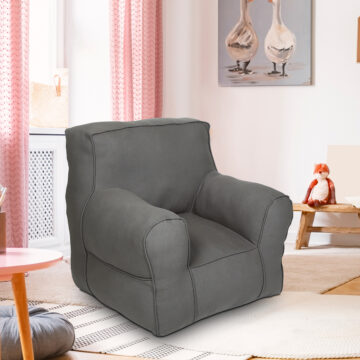 Grey pure Organic Cotton kids  Sofa